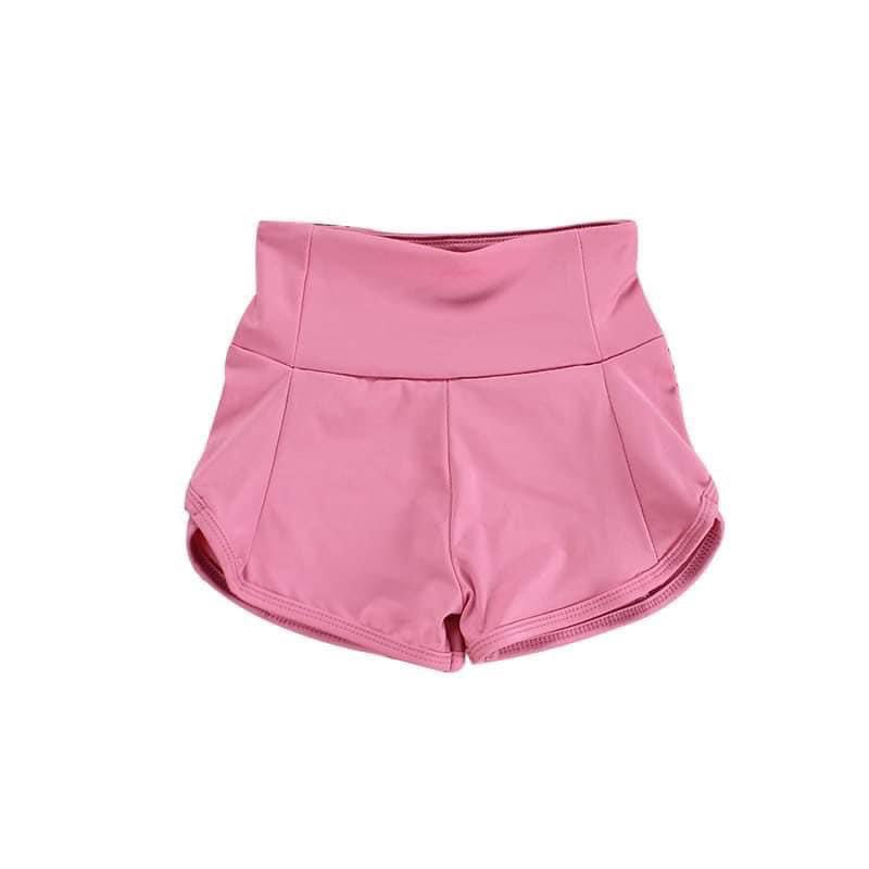 MAMA and ME Solid Color Athletic Shorts-