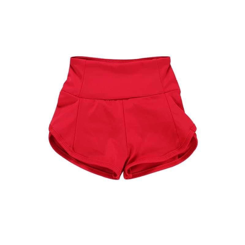 MAMA and ME Solid Color Athletic Shorts-