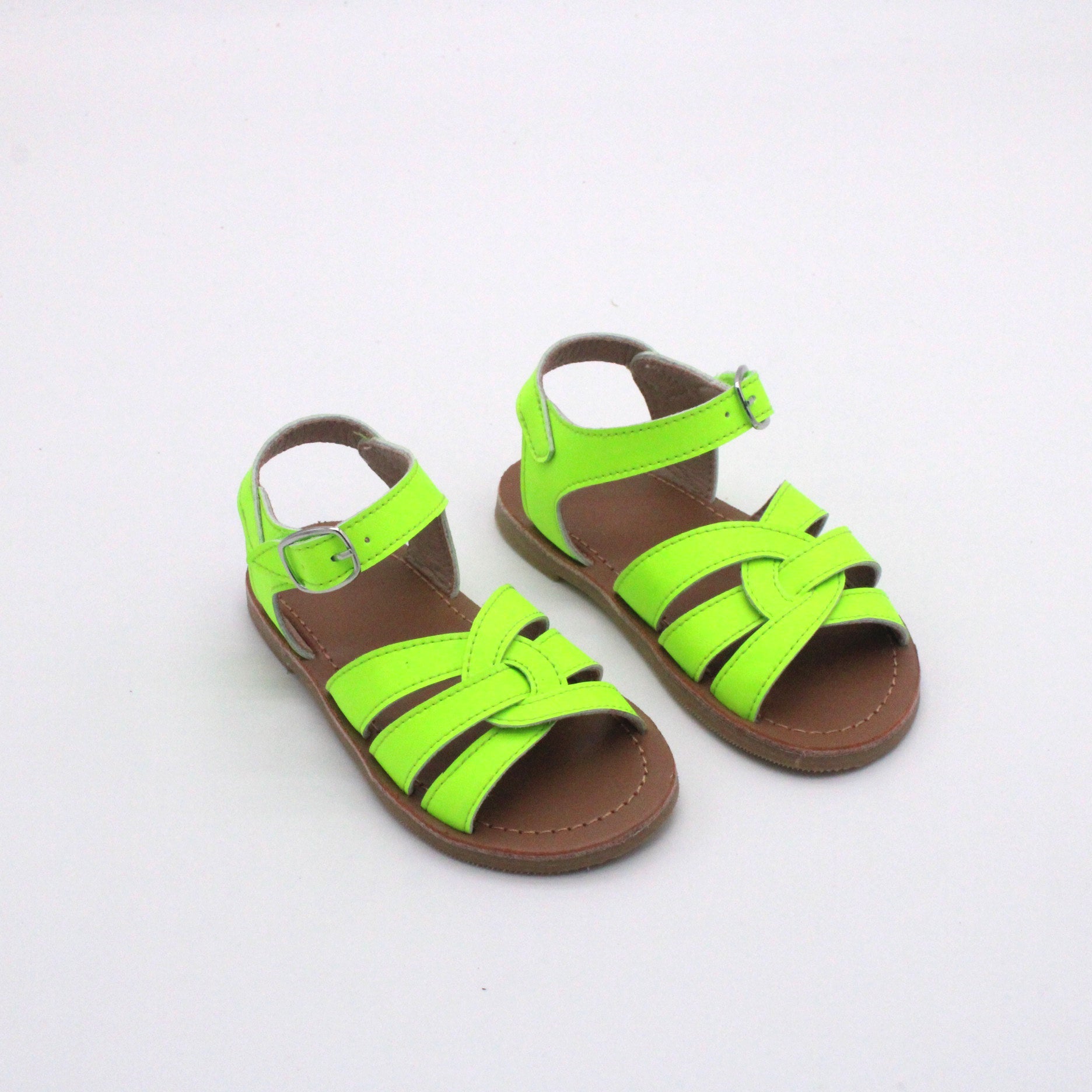 Vegan Leather Strappy Sandals