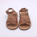 Vegan Leather Strappy Sandals