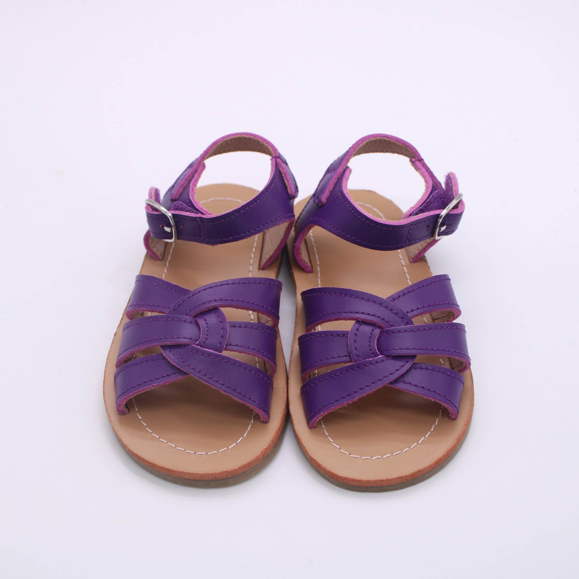 Vegan Leather Strappy Sandals