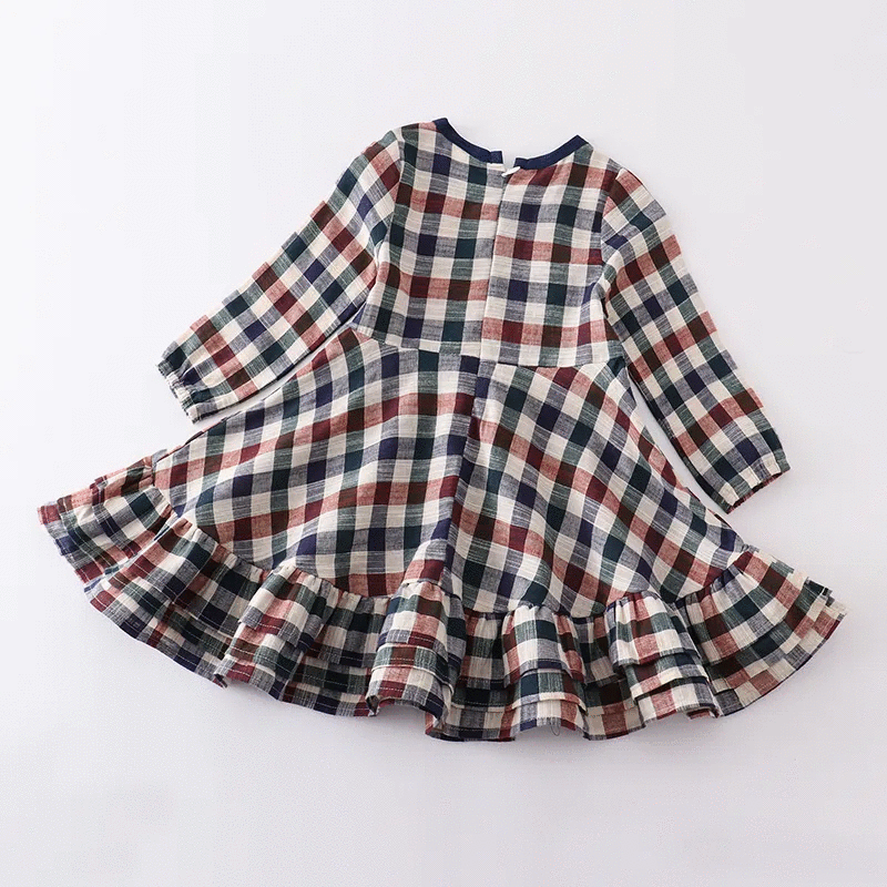 Plaid girls dress or Plaid Boys shirt