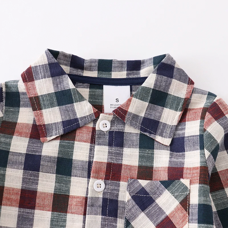Plaid girls dress or Plaid Boys shirt