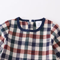 Plaid girls dress or Plaid Boys shirt