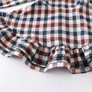 Plaid girls dress or Plaid Boys shirt