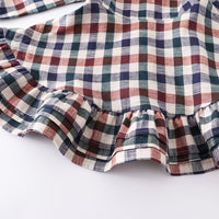 Plaid girls dress or Plaid Boys shirt