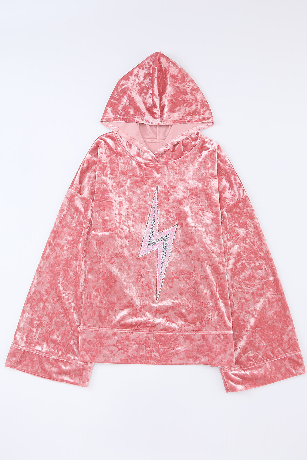 Aella Lighting bolt hooded pullover-