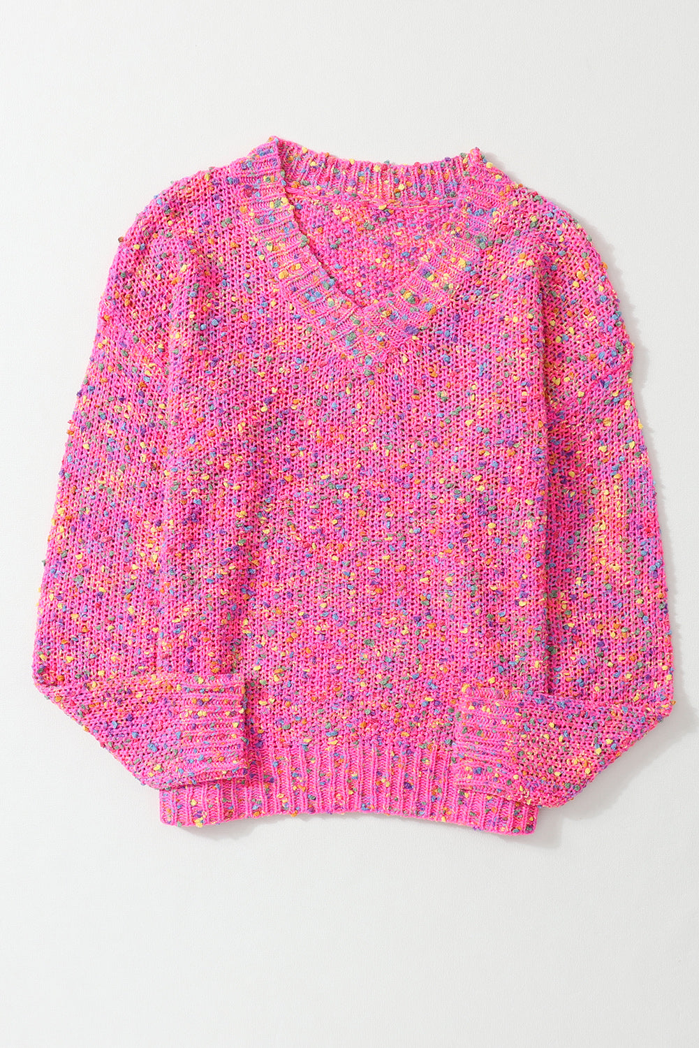 Pink Confetti Sweater