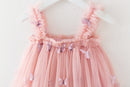 Butterfly & Flower Tulle Twirl Dress