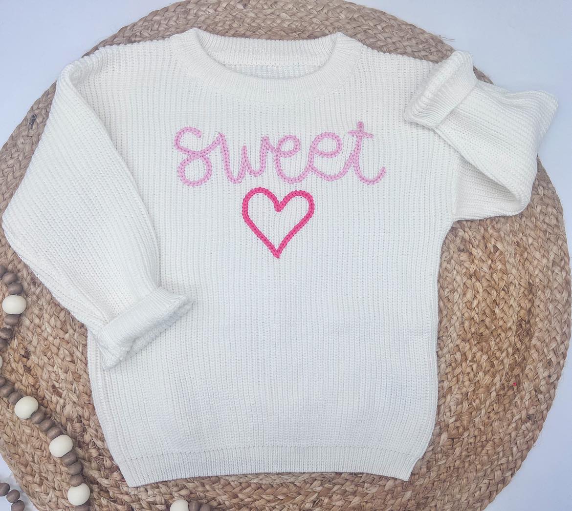 Mommy and Me Valentine's Sweetheart Sweater*