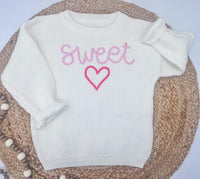 Mommy and Me Valentine's Sweetheart Sweater!