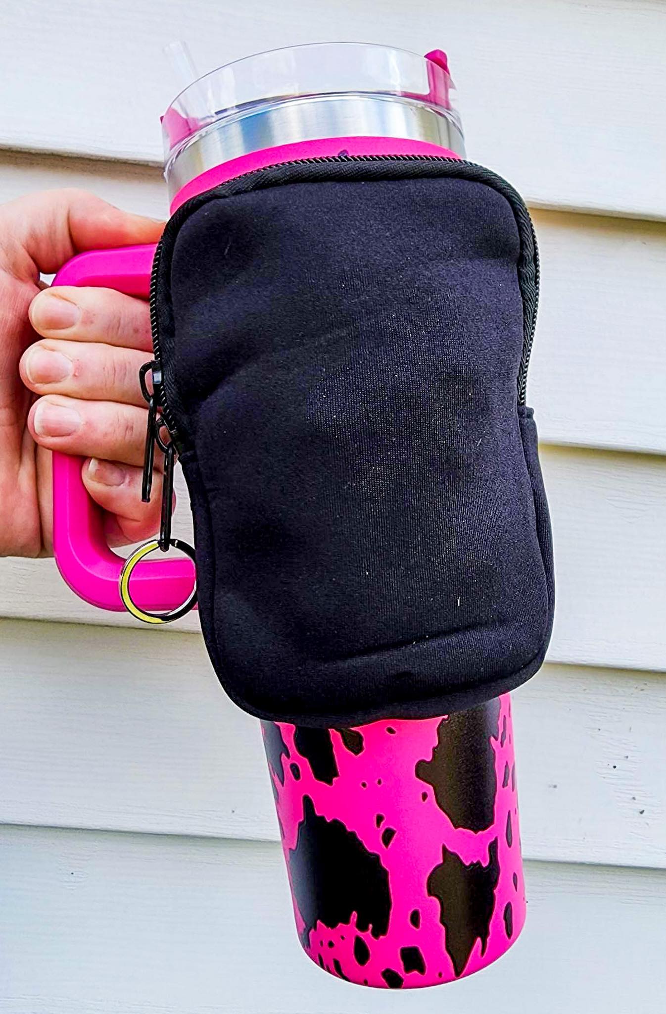 Tumbler Velcro Pouch and Keyring