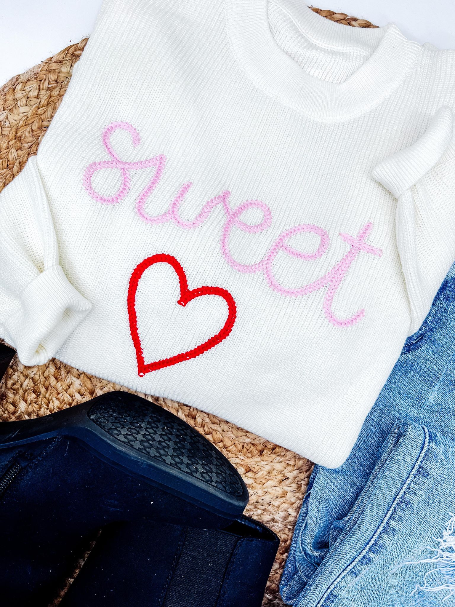 Mommy and Me Valentine's Sweetheart Sweater*