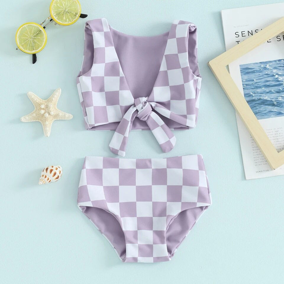 Kai Checkered Reversible Swim