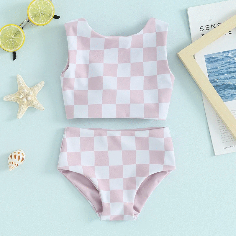 Kai Checkered Reversible Swim