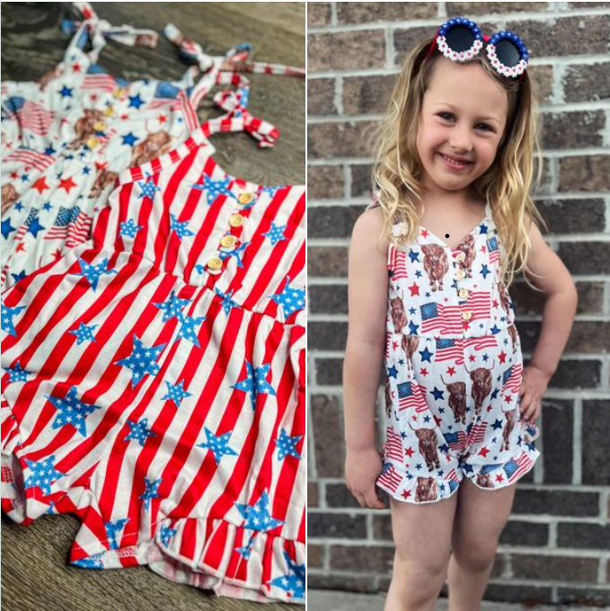 Freedom Babe Romper