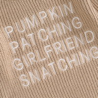 Pumpkin Patch Knit Onesie