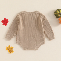 Pumpkin Patch Knit Onesie