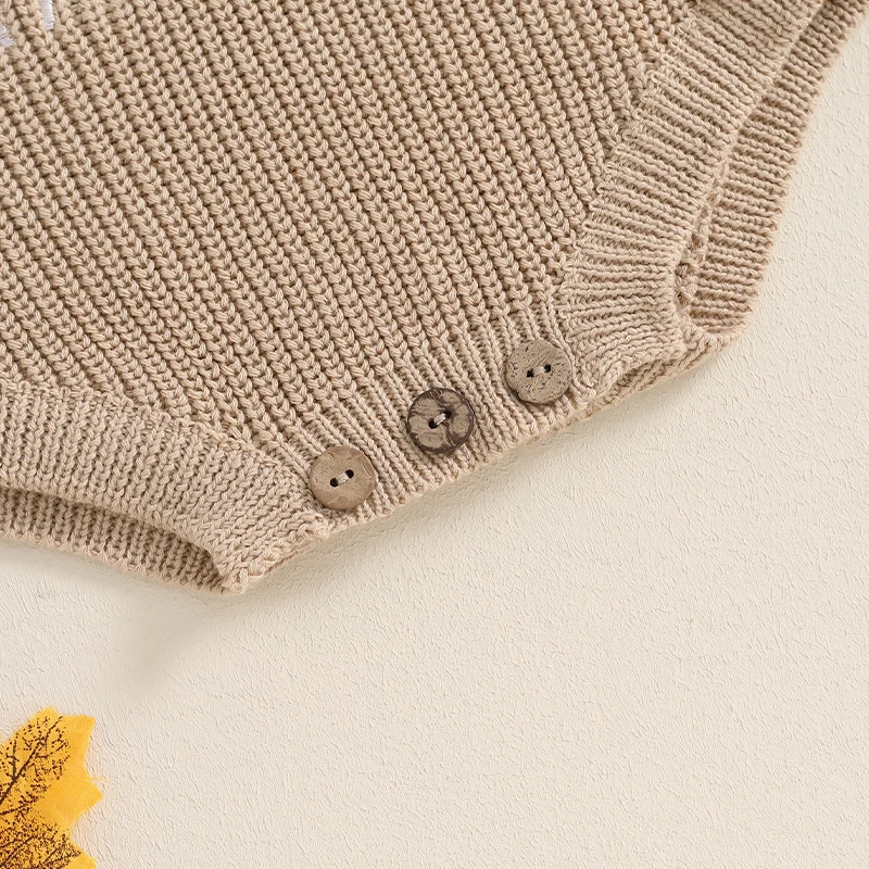 Pumpkin Patch Knit Onesie