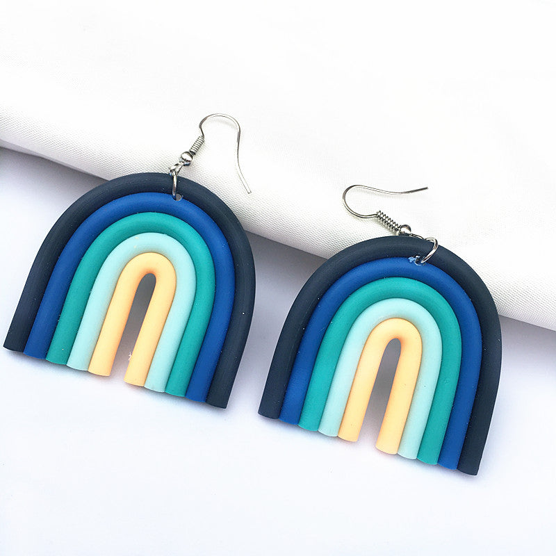 Boho Rainbow Dangles