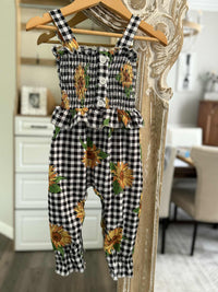 Sunflower/ Leopard Jumper-