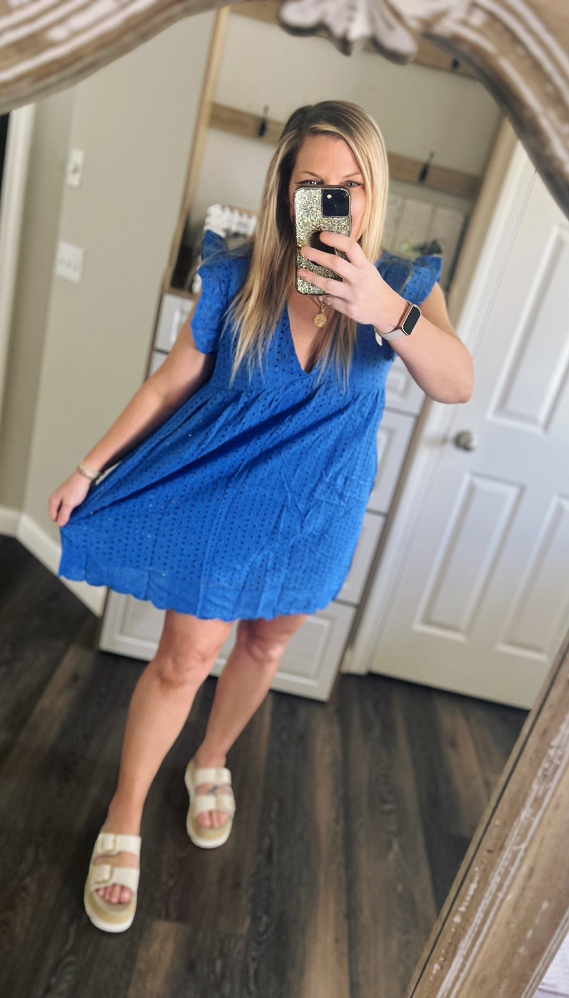 lace with shorts  Dress
