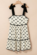 Black and White Bow Dress