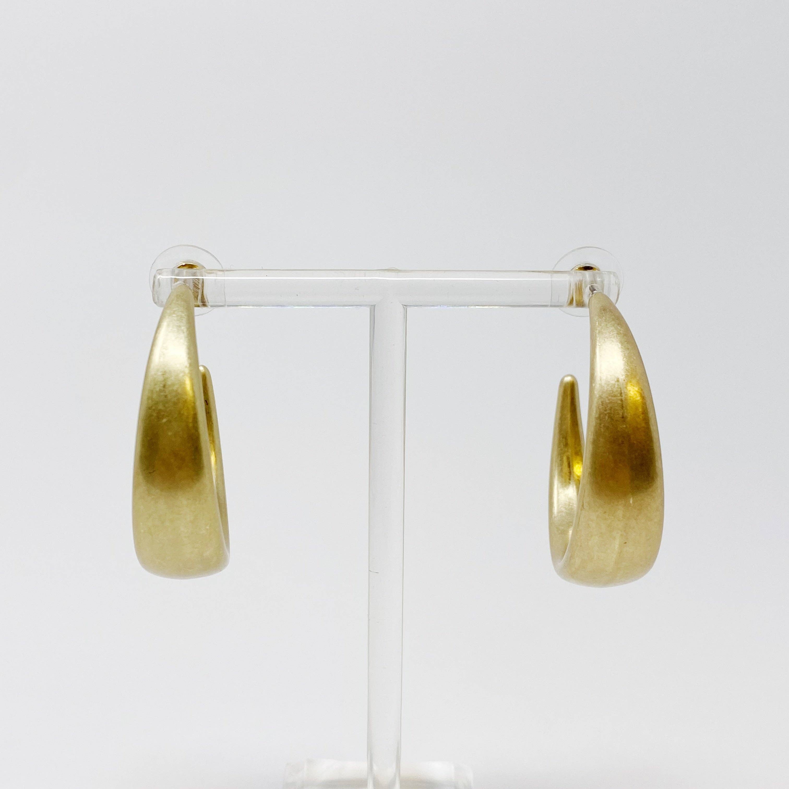 So Perfect Daily Hoop Earrings: Gold