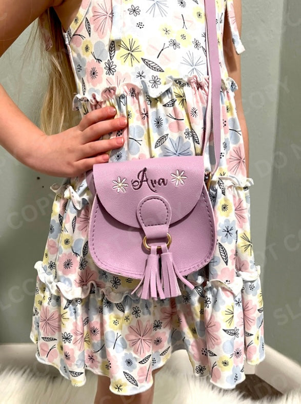 *Custom Embroidered Kids Purses*