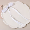 Long Satin Hair Bow
