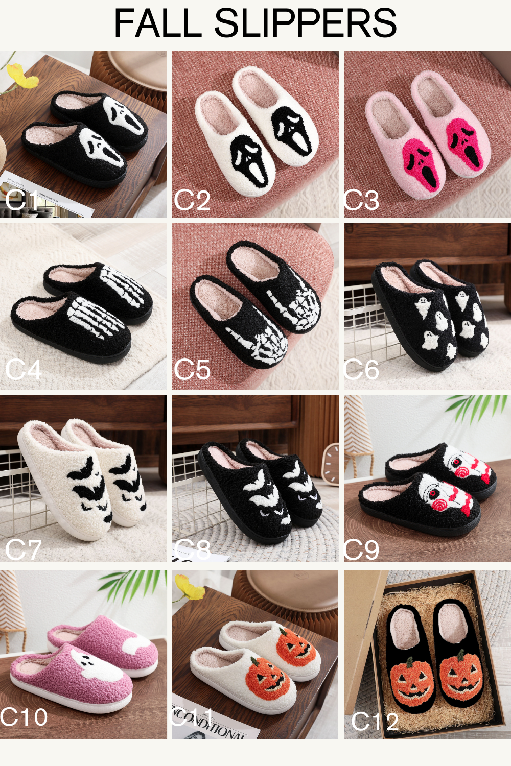 Fall Slippers