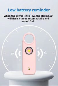 Self Defense Alarm with Flashlight