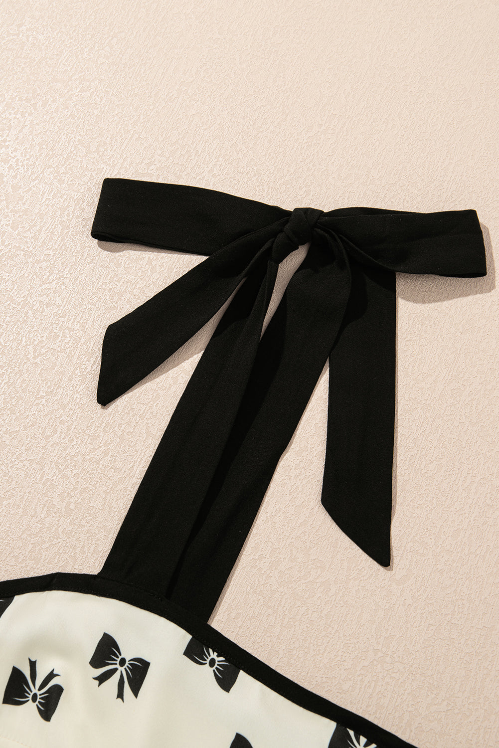 Black and White Bow Dress