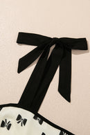 Black and White Bow Dress