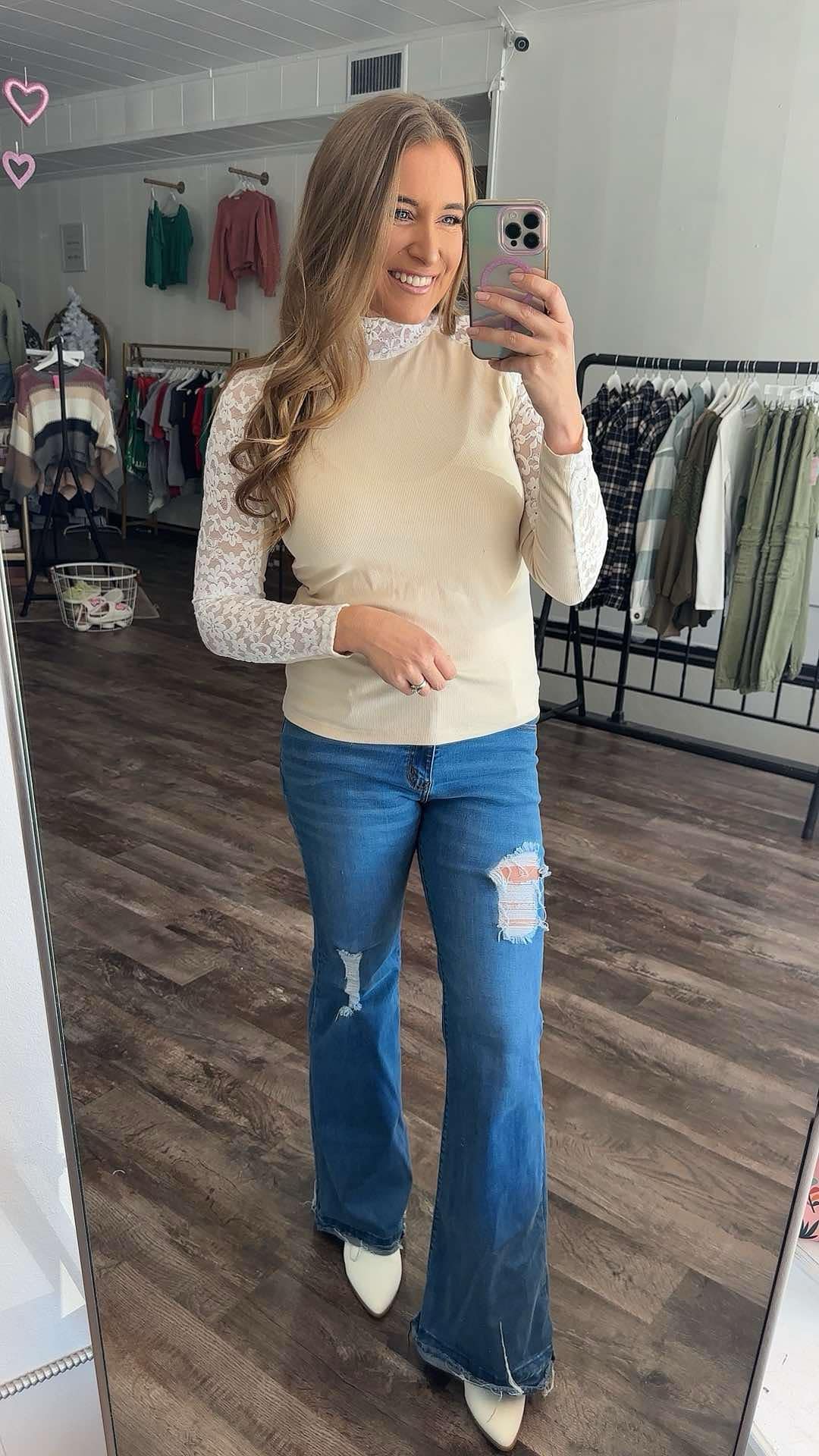 The Monica Lace Top