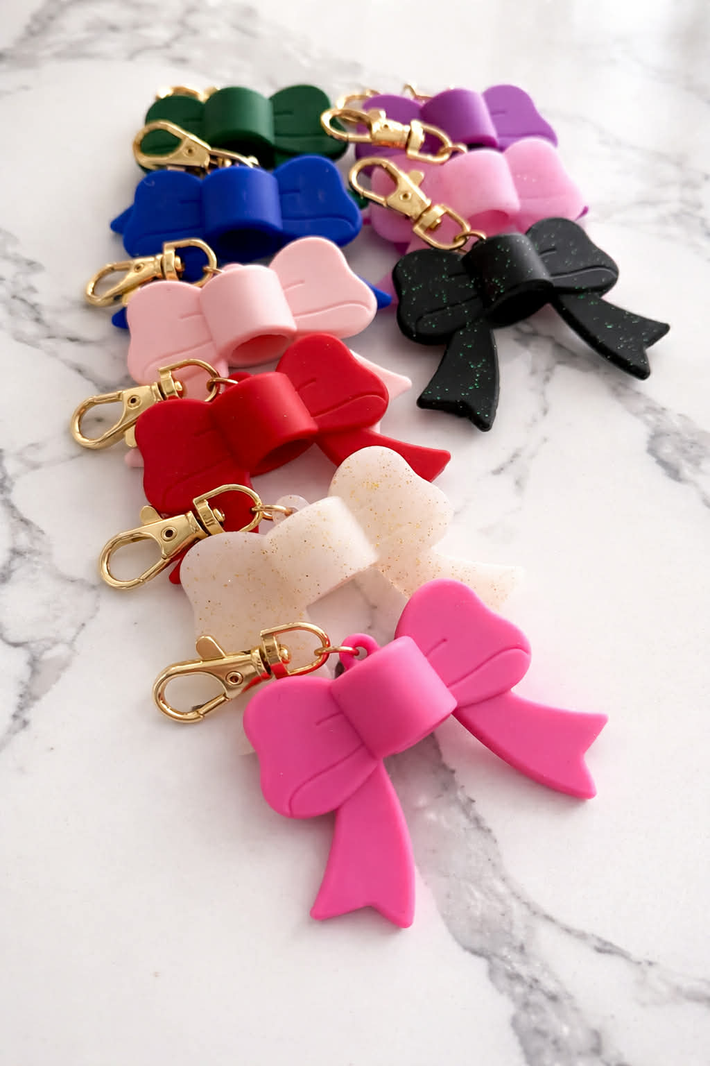 Keychain Lip Balm Bow Topper Only!