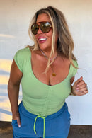 PREORDER: Out and About Cap Sleeve Top
