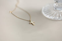 Graceful Cross Pendant Necklace*