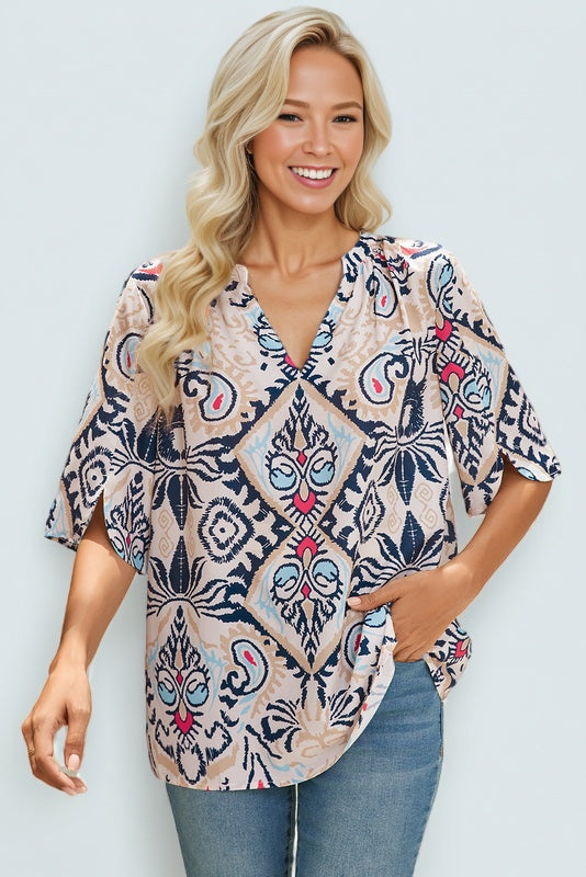 Tulip Sleeve Blouse