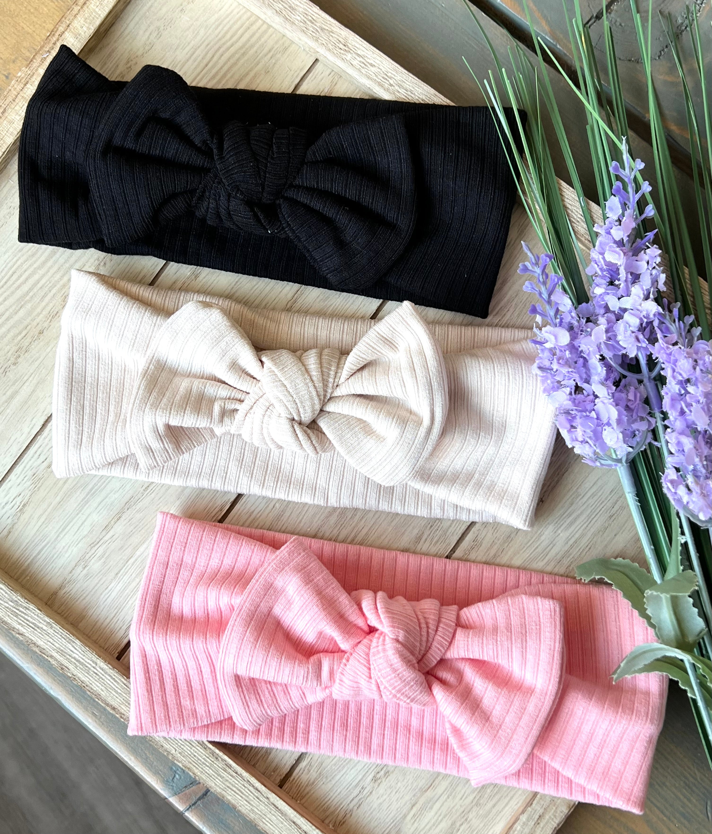 Baby/Toddler Chunky Knot Bow Headwrap