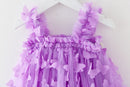 Butterfly & Flower Tulle Twirl Dress
