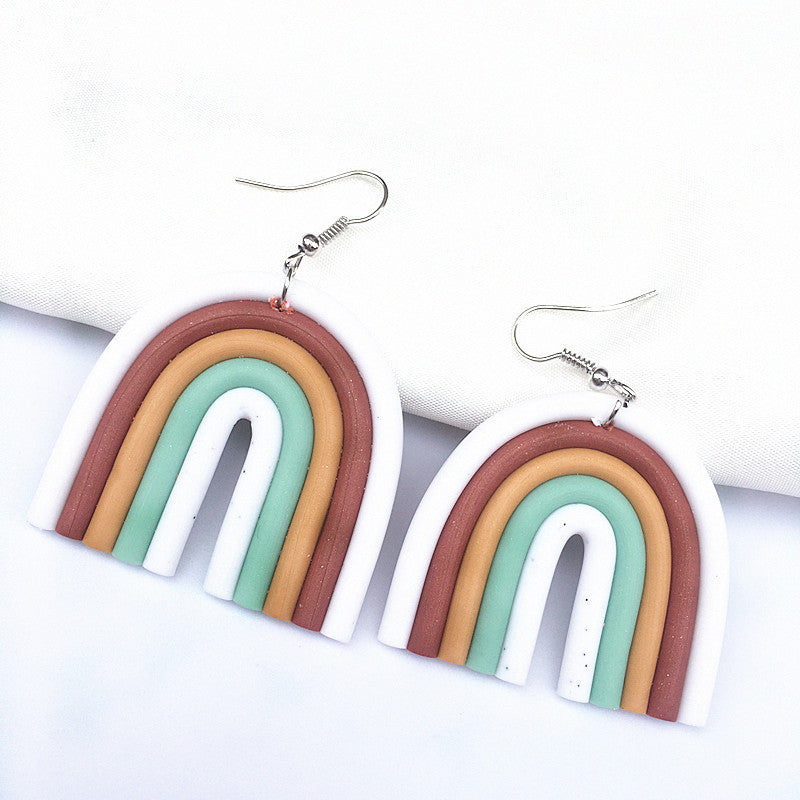 Boho Rainbow Dangles