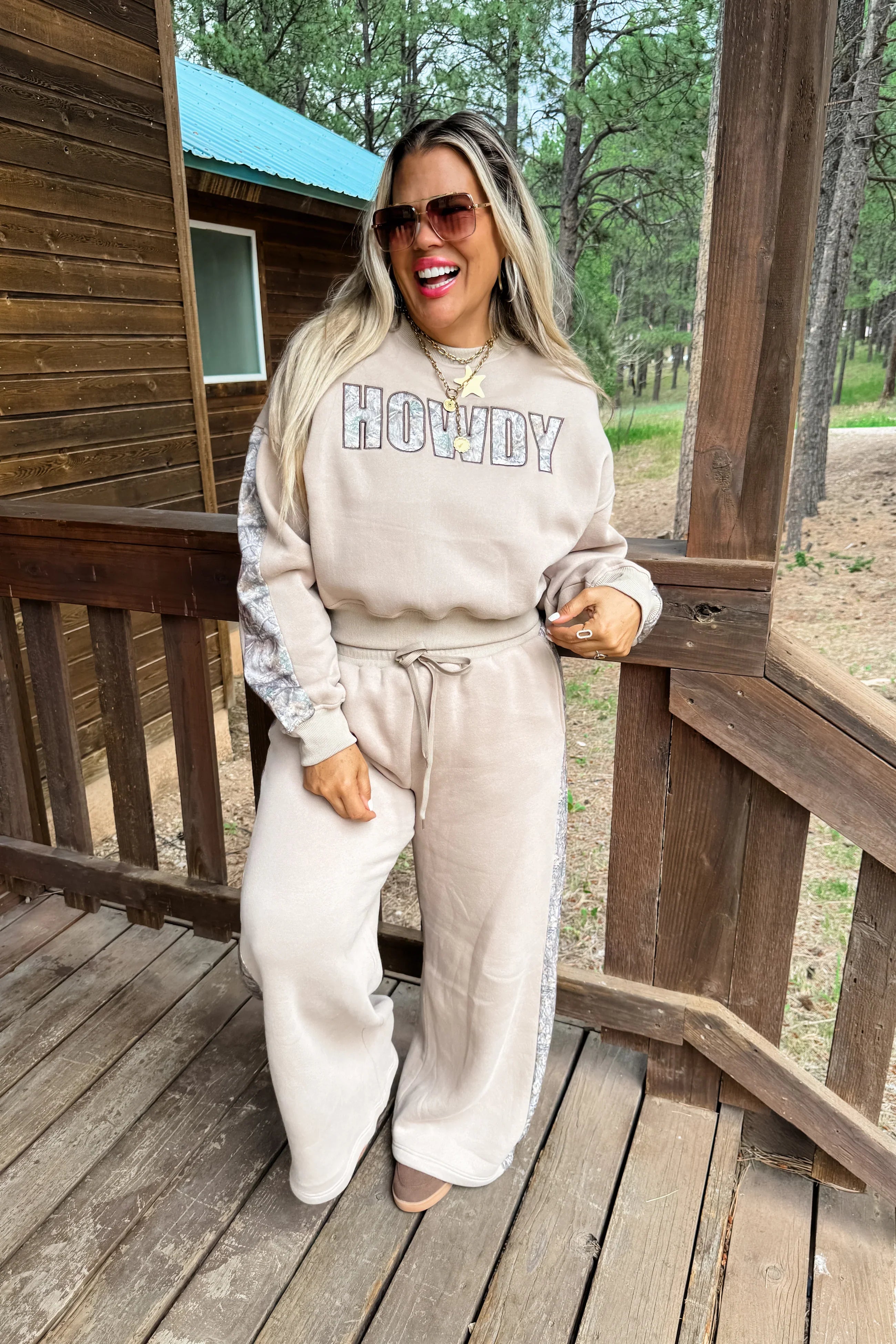 PREORDER Howdy Camo Pant Set