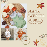 BLANK SWEATER CREWNECK BUBBLES