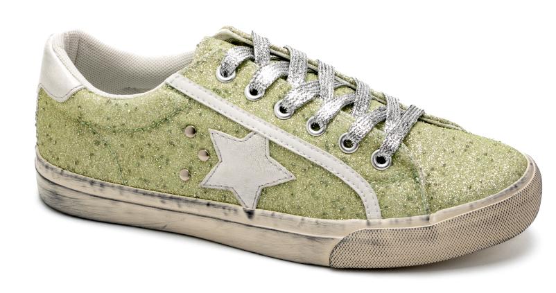 Big Dipper Sneakers in Light Green