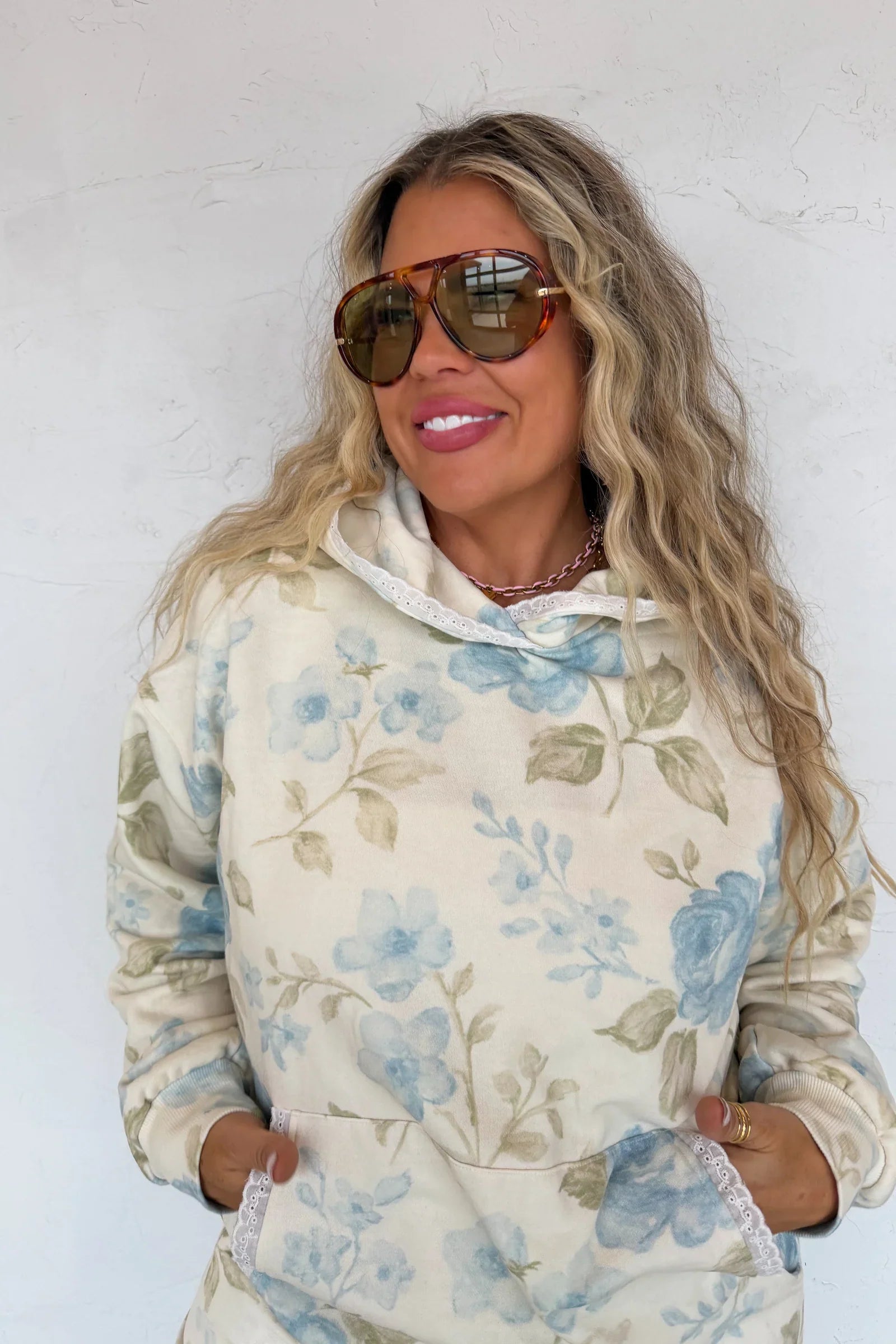 PREORDER: Lila Lace Hoodie Pullover