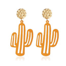Spring Cactus Earrings