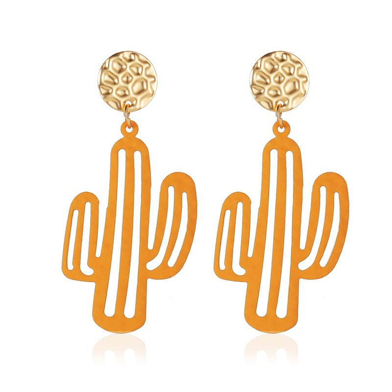 Spring Cactus Earrings