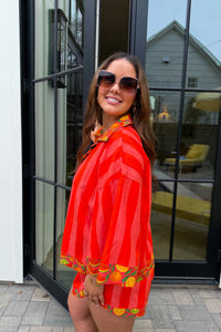 PREORDER: Fruit Salad Button Down Top