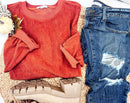 WOMENS BLANK CORDED CREWS